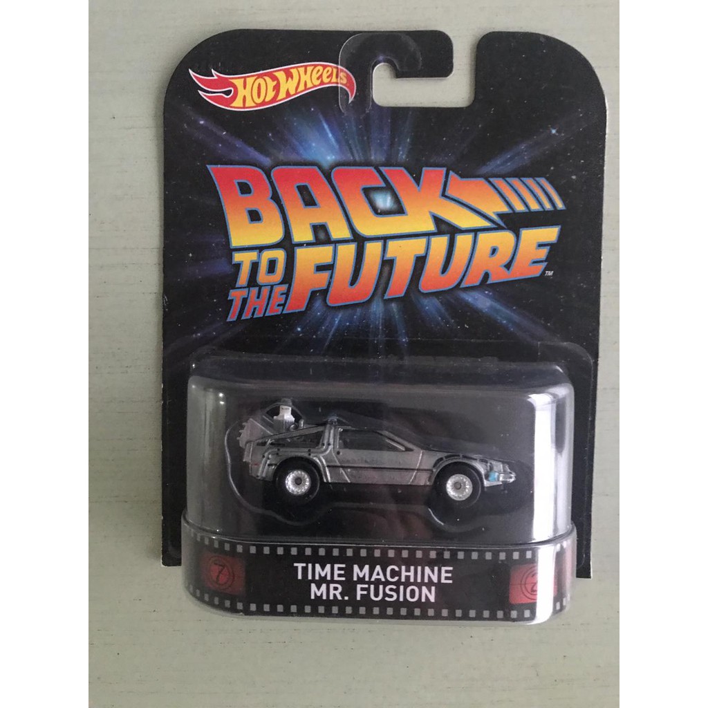 hot wheels retro de volta para o futuro mr fusion delorean