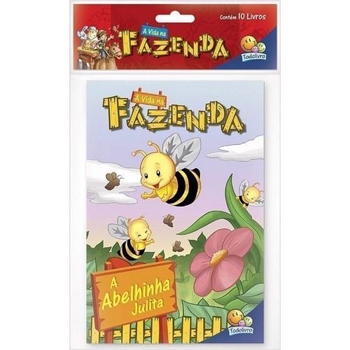 Emb. Econômica c/ 10 Livros - A Vida na Fazenda em Oferta na Shopee