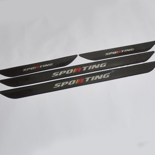 Protetor Soleira 3d 4 Portas Mod Sporting Carro Fiat Punto