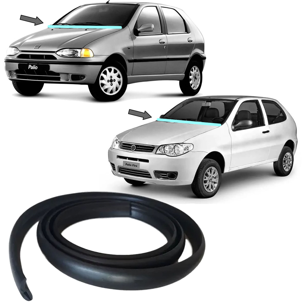 Borracha Grade Churrasqueira Fiat Palio Strada Palio Weekend Todos os Anos e Modelos em Oferta na Shopee