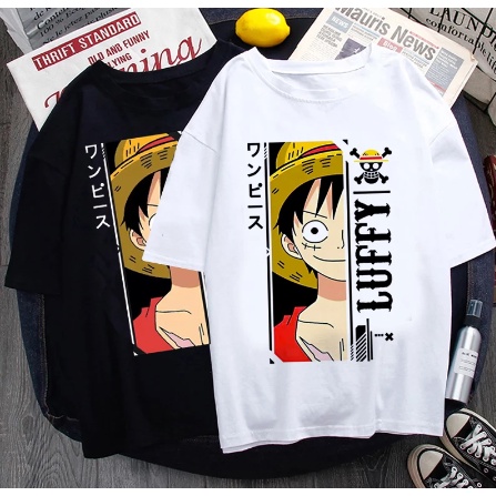 Camiseta Gear 5 Luffy Bordado anime One piece blusa anime camisa 100%  algodao