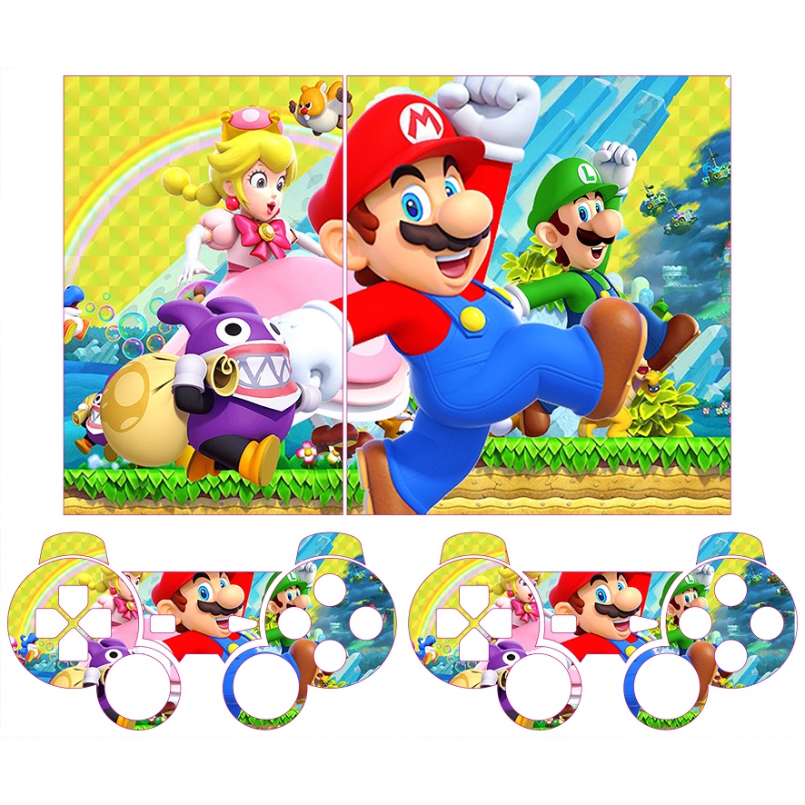 Skin Adesiva PS2 Slim - Super Mario Bros