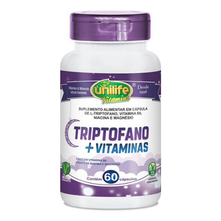 L-triptofano + Vitaminas 60 Cápsulas - Unilife