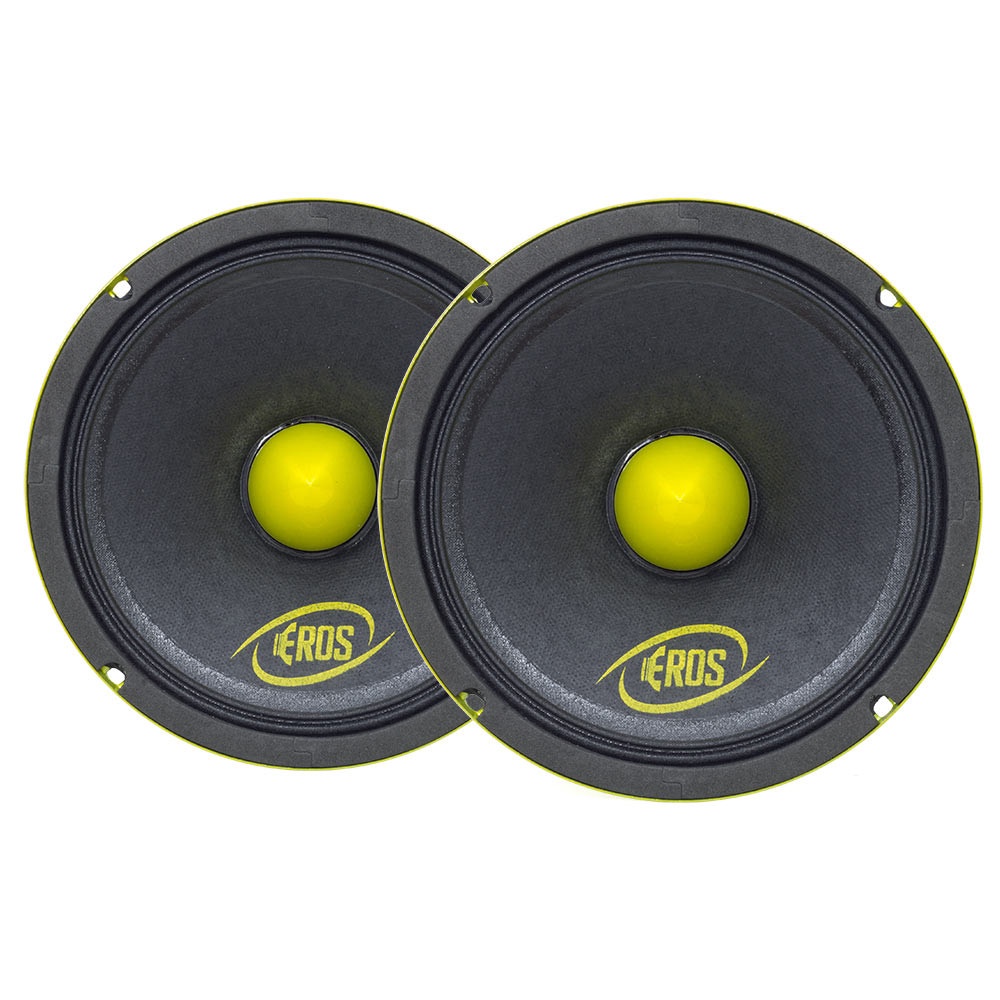 Par Alto Falante Eros 6 Polegadas 6mb400 400w Rms 4 Ohms Médio Grave MB400 6MB 400