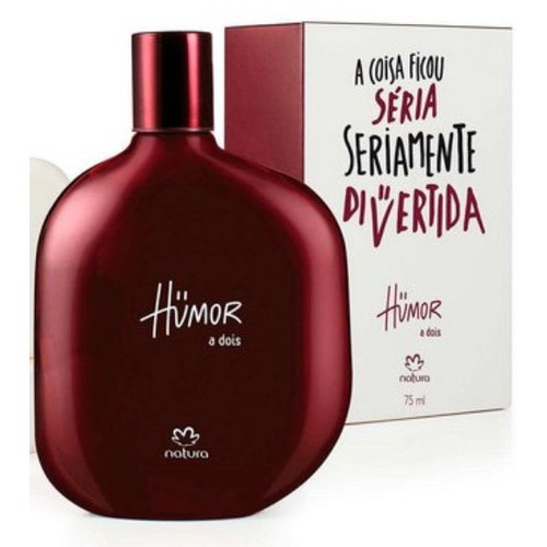 Perfume Natura Masculino Humor a Dois - 75ML | Shopee Brasil