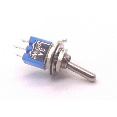 10 X Mini Chave Alavanca Metal On/on 3 Terminais Smts-102
