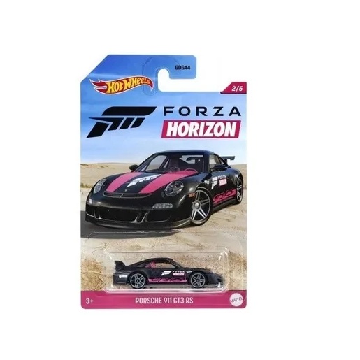 Carrinho Hot Wheels Premium Porsche 911 GT3 RS Forza Horizon 4