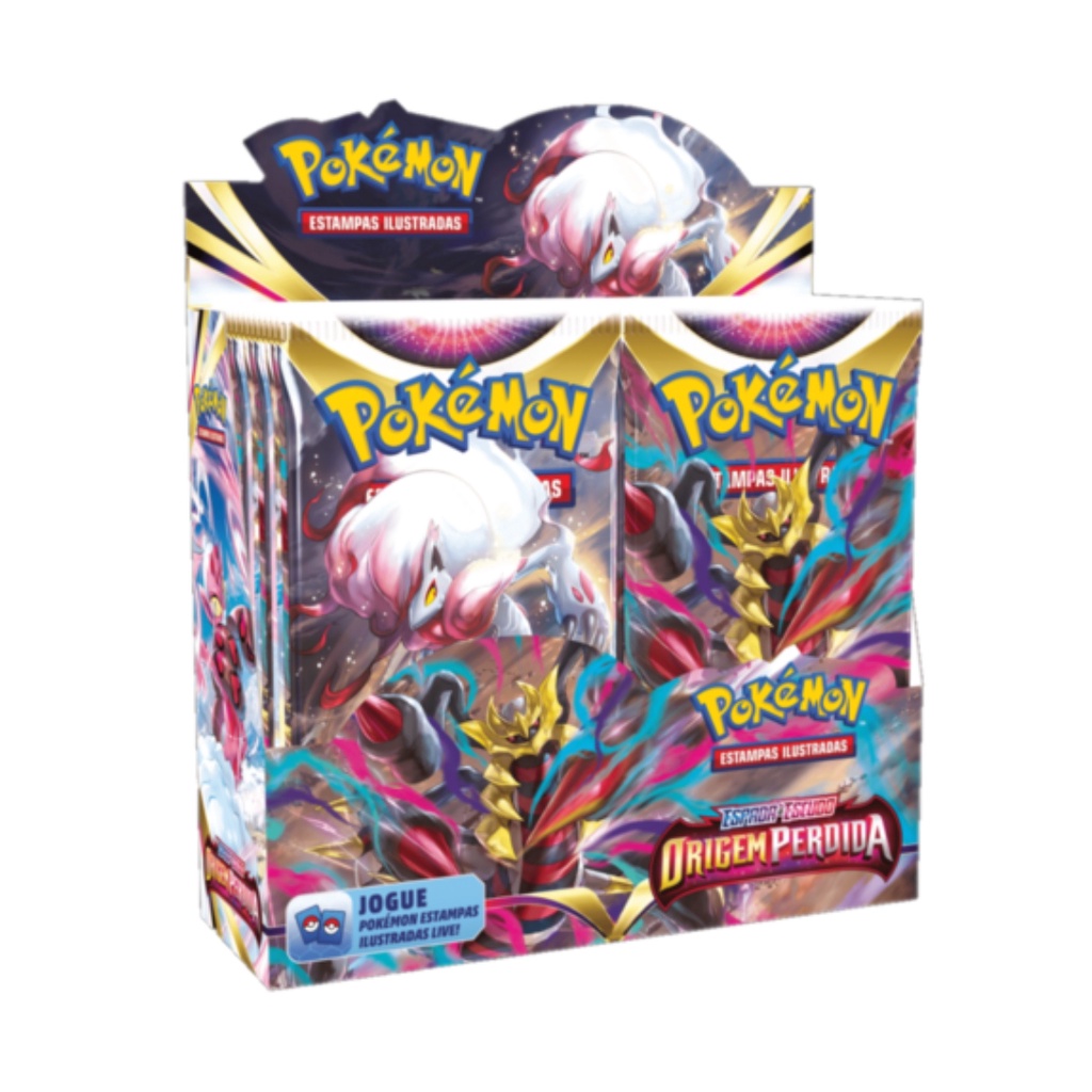 Booster Box Origem Perdida EE11 Pokémon TCG Oficial COPAG Caixa de ...