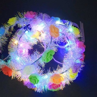 10 Coroa tiara de led para festa aniversário casamento festa em Oferta na Shopee