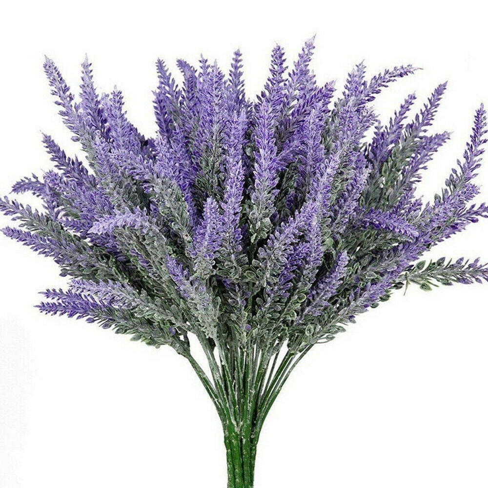 Buquê De Flores De Lavanda Artifical Planta Falsa Para Decoração De Casa /  Casamento / Festa / Escritório | Shopee Brasil