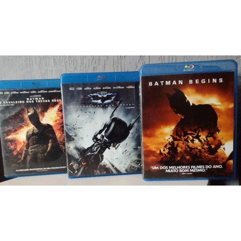 Trilogia Batman (Christopher Nolan) | Shopee Brasil