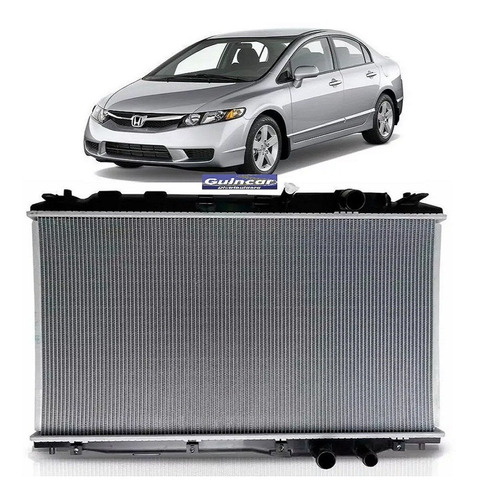 Radiador New Civic 2006 2007 2008 2009 2010 2011 Aut/mec
