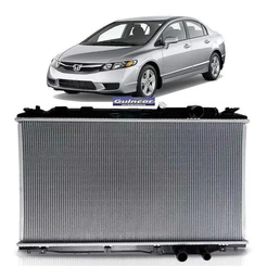 Radiador New Civic 2006 2007 2008 2009 2010 2011 Aut/mec
