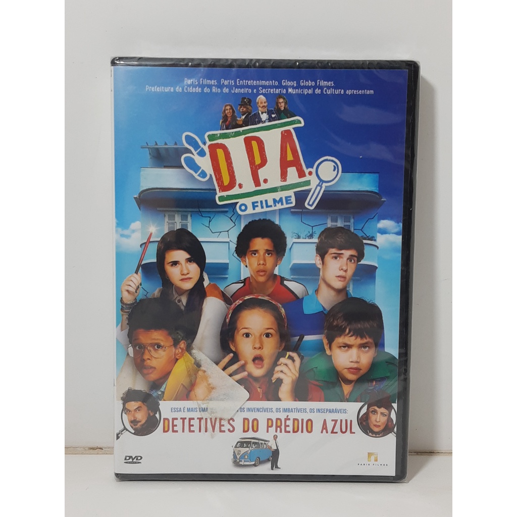 DVD Detetives do Predio Azul (DPA) - o filme (Lacrado)