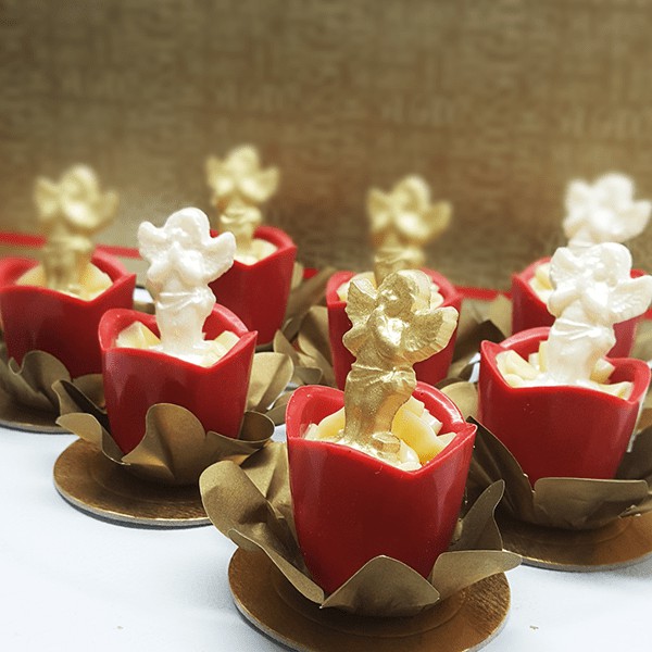 1~10 Forma Simples Anjinho Rezando 9732 (i4) em Acetato BWB Para Bombom e Festas Natalinas. em Oferta na Shopee