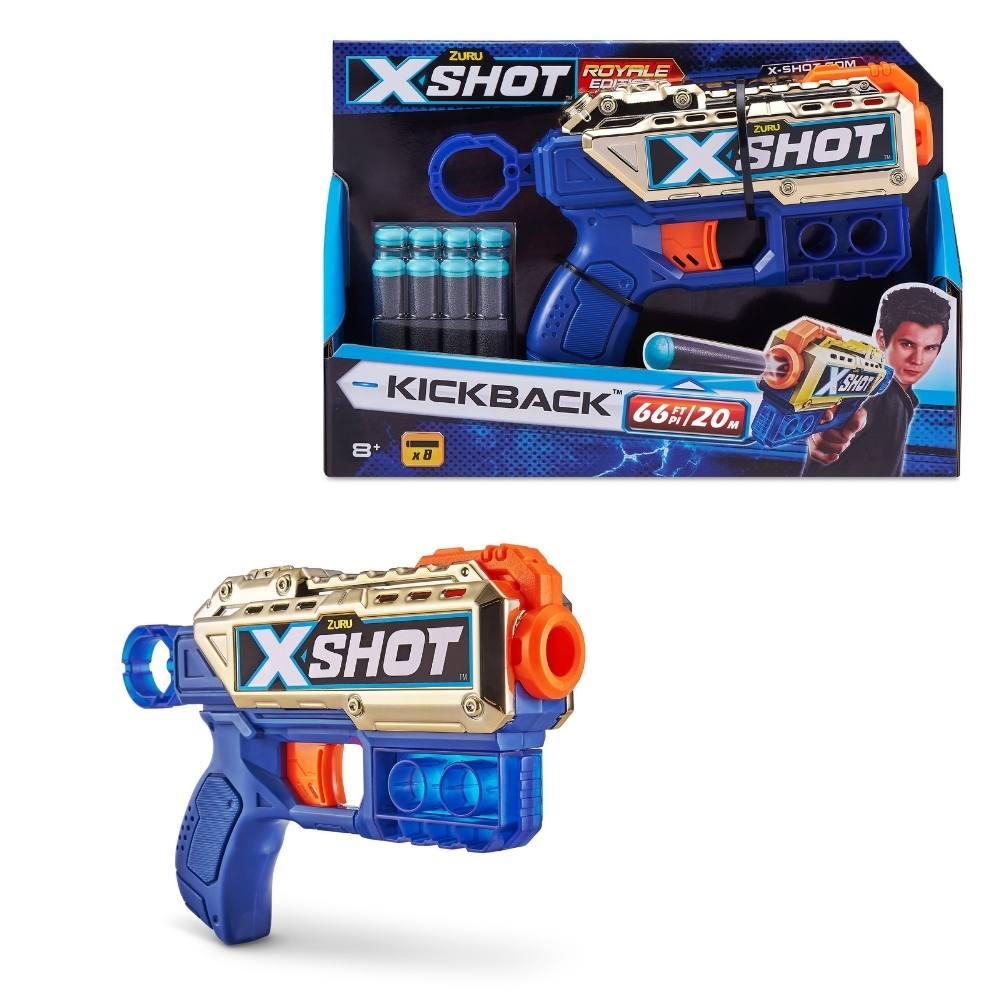X-Shot - Royale Kickback - 8 Dardos