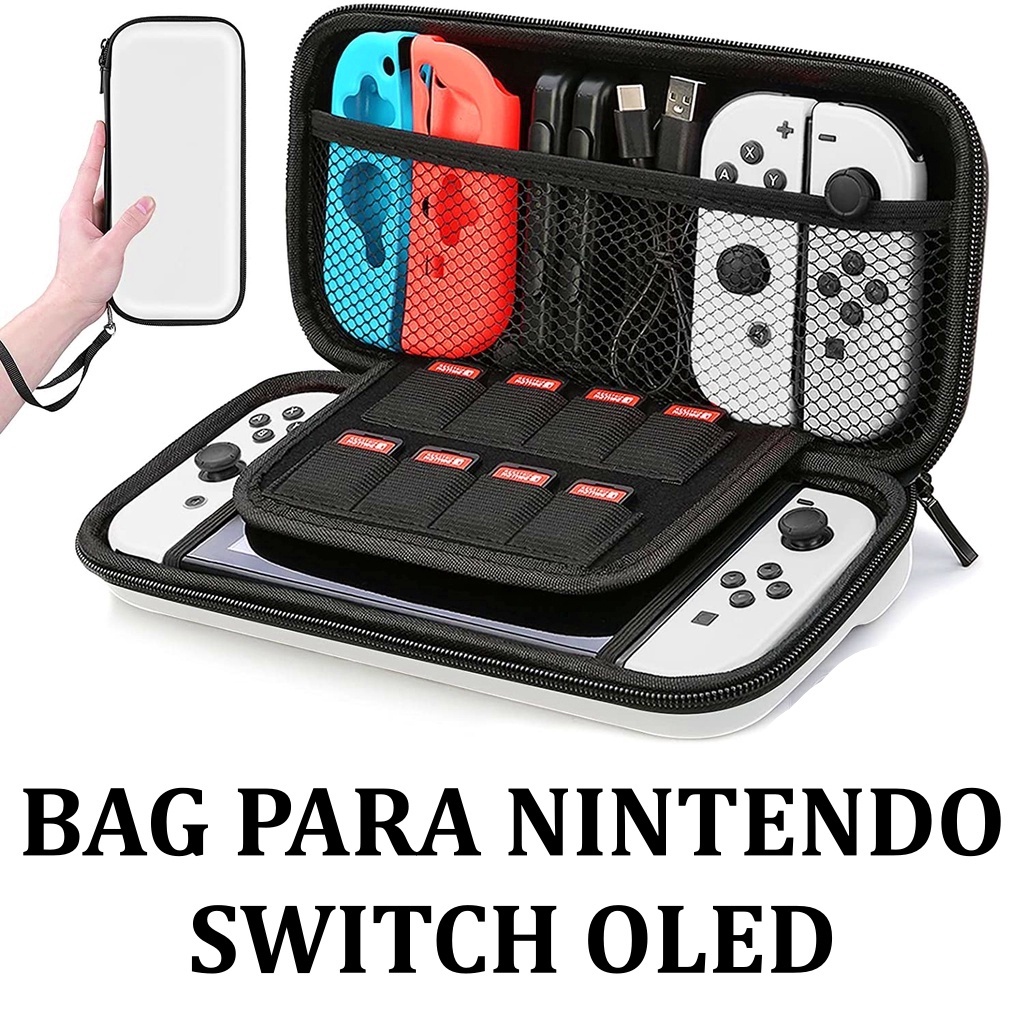 Bag Nintendo Switch Oled Case Capa Estojo Travel deluxe colors Excelent Excelente Qualidade