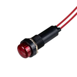 Sinaleiro Miniatura (Olho de Boi) 220V XD8-2 (Vermelho) em Oferta na Shopee