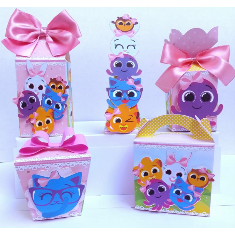 Lembrancinhas Personalizadas Bolofofos Rosa
