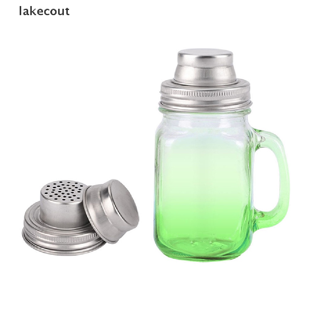 Hotsalepair Frascos Mason Jar Shaker Para Coqueteis Mix De Especimentos Droedge Farinha Acucar More Bigsale Shopee Brasil