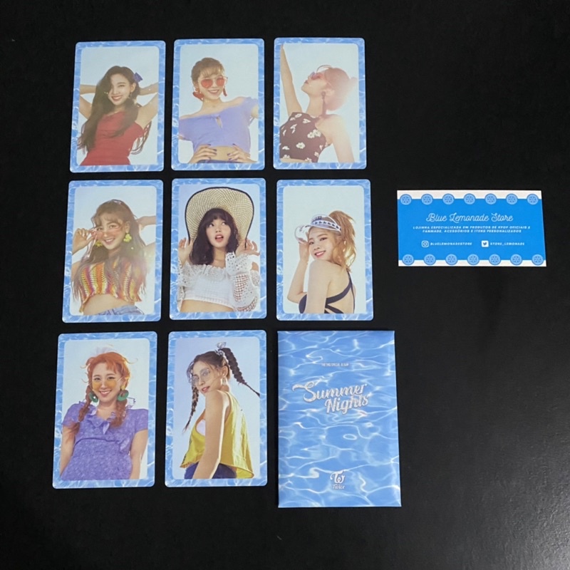 Photocards Pob Twice Summer Nights Day Shopee Brasil