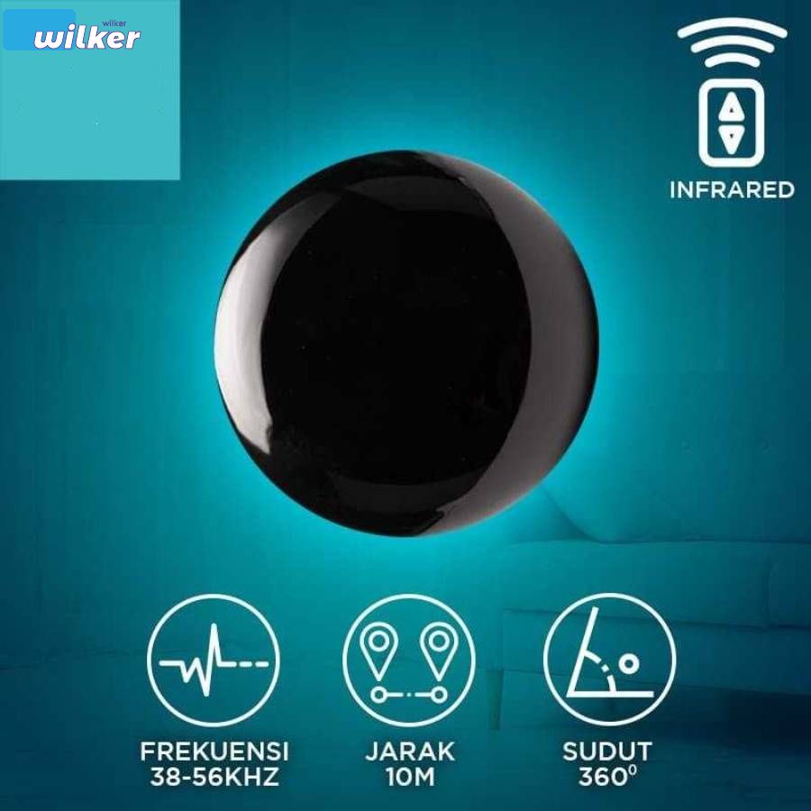 Alexa Google Controle de Voz Doméstico TUYA Universal Mini Smart Home Infravermelho Wifi IR Controlador Remoto Wilker1