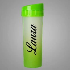 Squeeze Degrade Personalizada Garrafa Água Com Nome 475ml