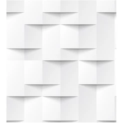 Papel De Parede Abstrato Geométrico 3D Autocolante Vinilico 2,50 mts