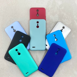 Capa LG k10 2017 Silicone Aveludada Colorida Capinha Anti Impacto