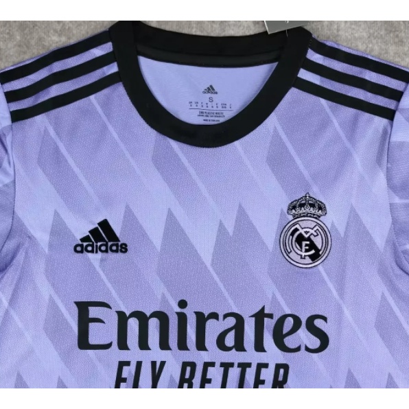 Conjunto Infantil Camisa Real Madrid 2022-23 Camiseta De Futebol 16-28 Tamanho