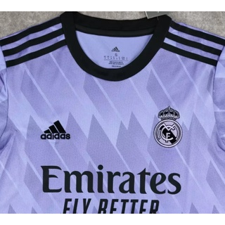 Conjunto Infantil Camisa Real Madrid 2022-23 Camiseta De Futebol 16-28 Tamanho #5