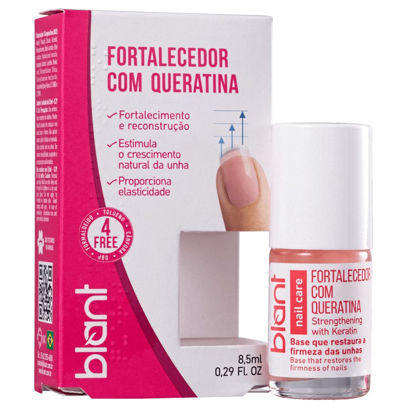 Blant Fortalecedor com Queratina - Base 8,5ml