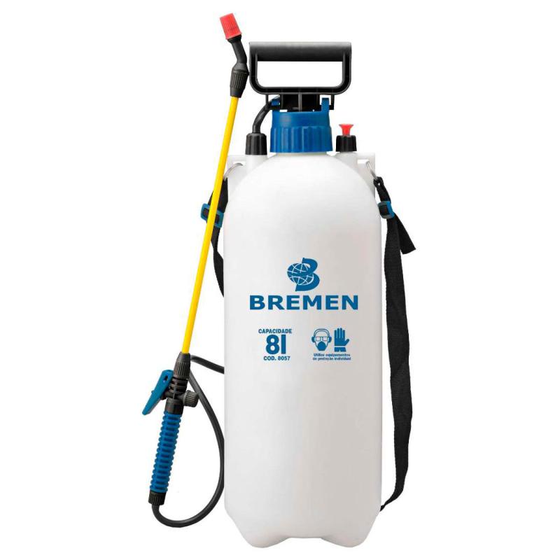 Pulverizador de Pressão Manual Lateral 8,0 Litros 8057 BREMEN em Oferta na Shopee