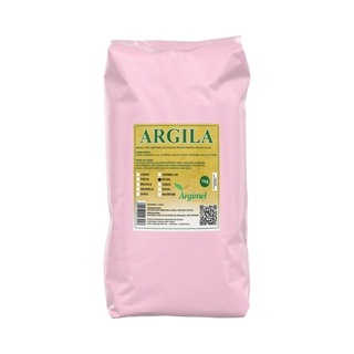Argila Rosa 1Kg absorve a oleosidade, hidrata, previne linhas de expressão 100% Natural - Skin Care, Máscara facial