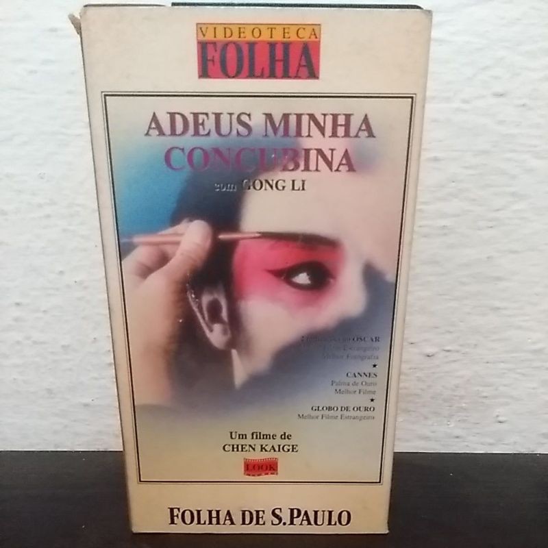 Adeus Minha Concubina - Filme VHS - GONG LI (OSCAR)
