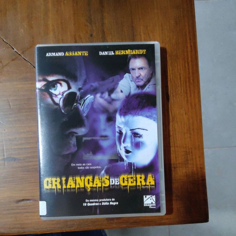 DVD Original Crianças de Cera - Armand Assante e Daniel Bernhardt