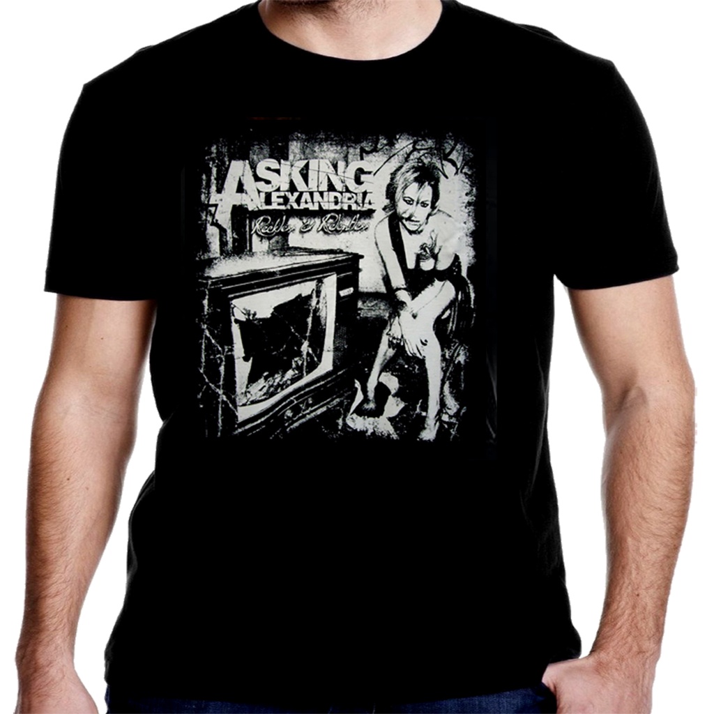 Camiseta  Manga Curta  Asking Alexandria ref=292