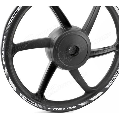 Friso Adesivo Refletivo D5 Roda Moto Yamaha Factor 125 150