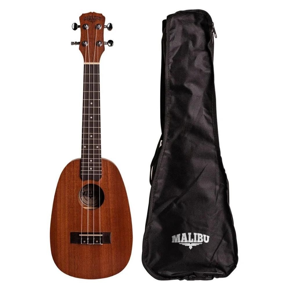 Ukulele Malibu Abacaxi Concert Sapele  Natural Fosco - 23SP