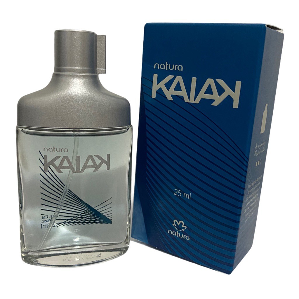 Perfume Kaiak tradicional masculino Natura 25ml, original e lacrado |  Shopee Brasil