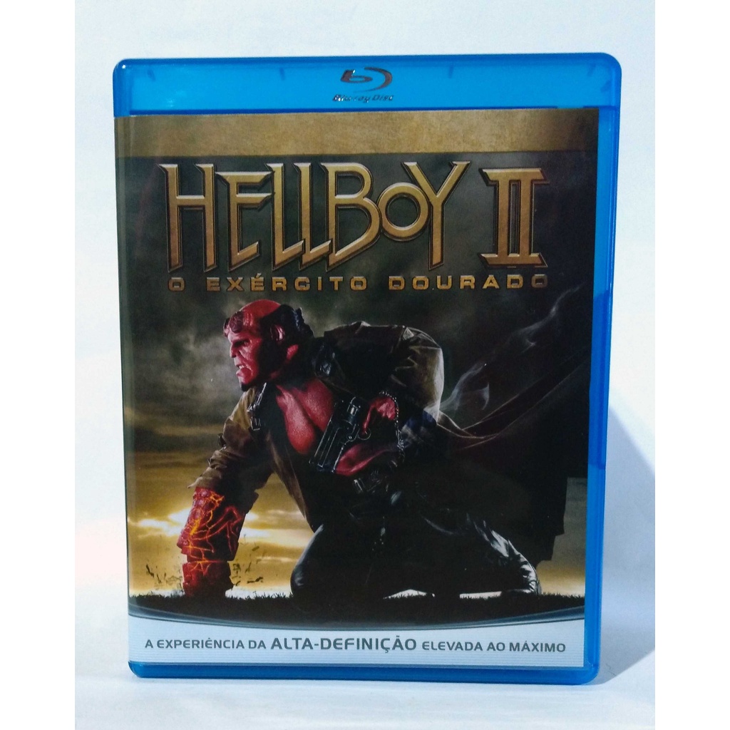 Hellboy 2 - O Exército Dourado - Blu-ray Original (Guillermo del Toro)