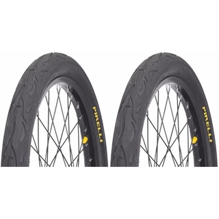 Par Pneus Bike Mtb Pirelli Tornado Beta Flame Aro 26x2.125 Slick Balão Bicicleta