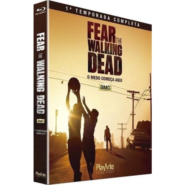 Box DVD Fear The Walking Dead Primeira Temporada Completa