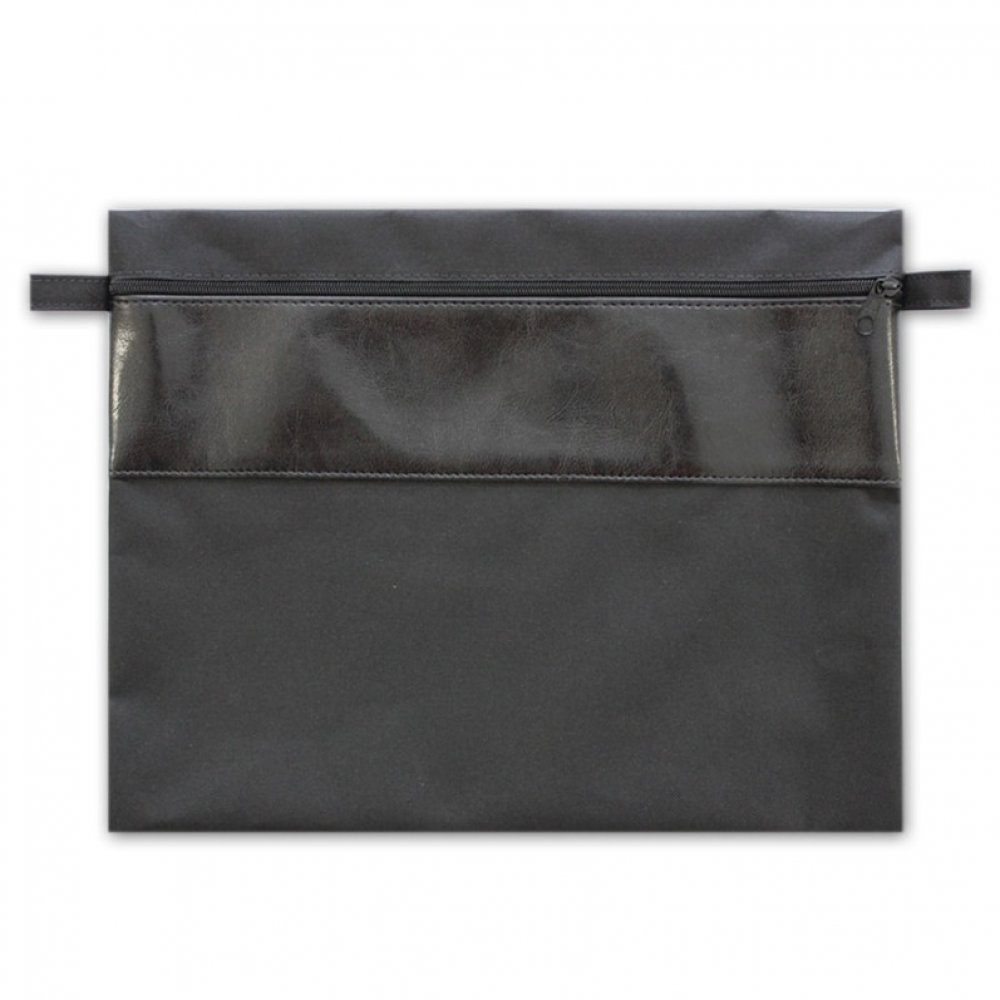 Malote Envelope Incorpast 1852 em Nylon com Zíper e Detalhe Sintético Premium para Documentos em Oferta na Shopee