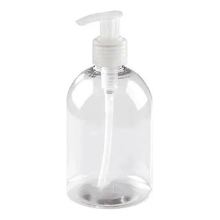 05 Frascos Pet 250ml Com Válvula Pump Para Saboneteira/Álcool Gel