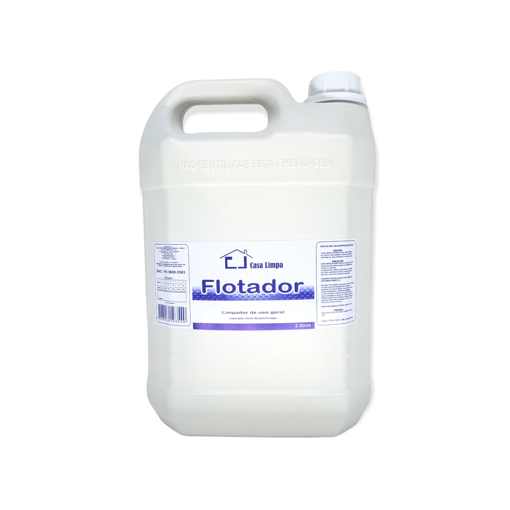 Flotador Galao 5l Climpa em Oferta na Shopee