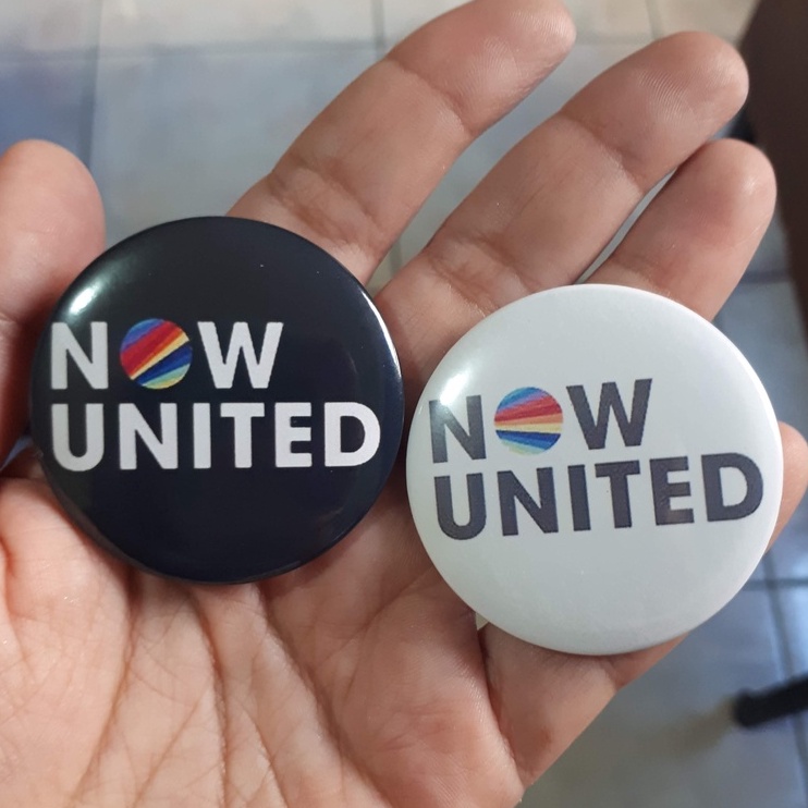 Bottons/Broches 4,5cm Personalizados Now United