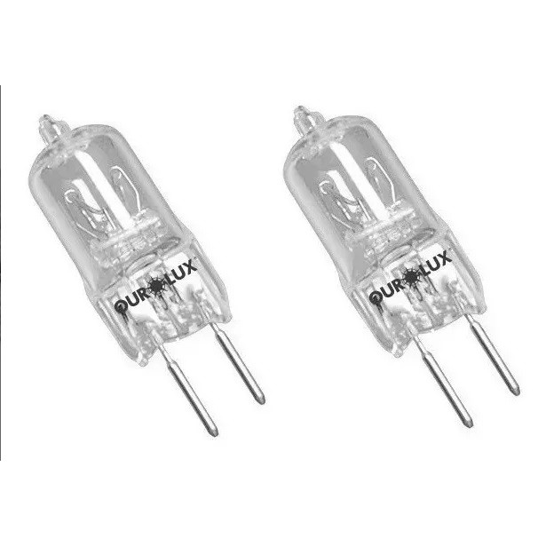 Lampada Halogena Bipino Jc 12v 20w G4 50hz ( Este Modelo De Lampada Precisa De Reator Transformador Pois Ela Funciona  Em 12 Volts Somente ) Cor Amarela = Branco Morno = 20 Watts De Potencia