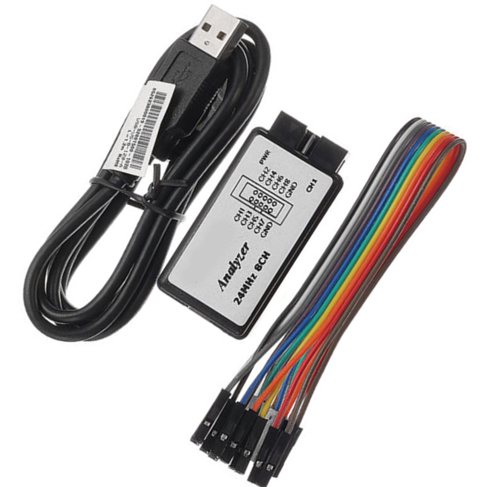 USB Logic Analyzer Device Set Compatible to Saleae 24MHz 8CH for ARM FPG MKJ