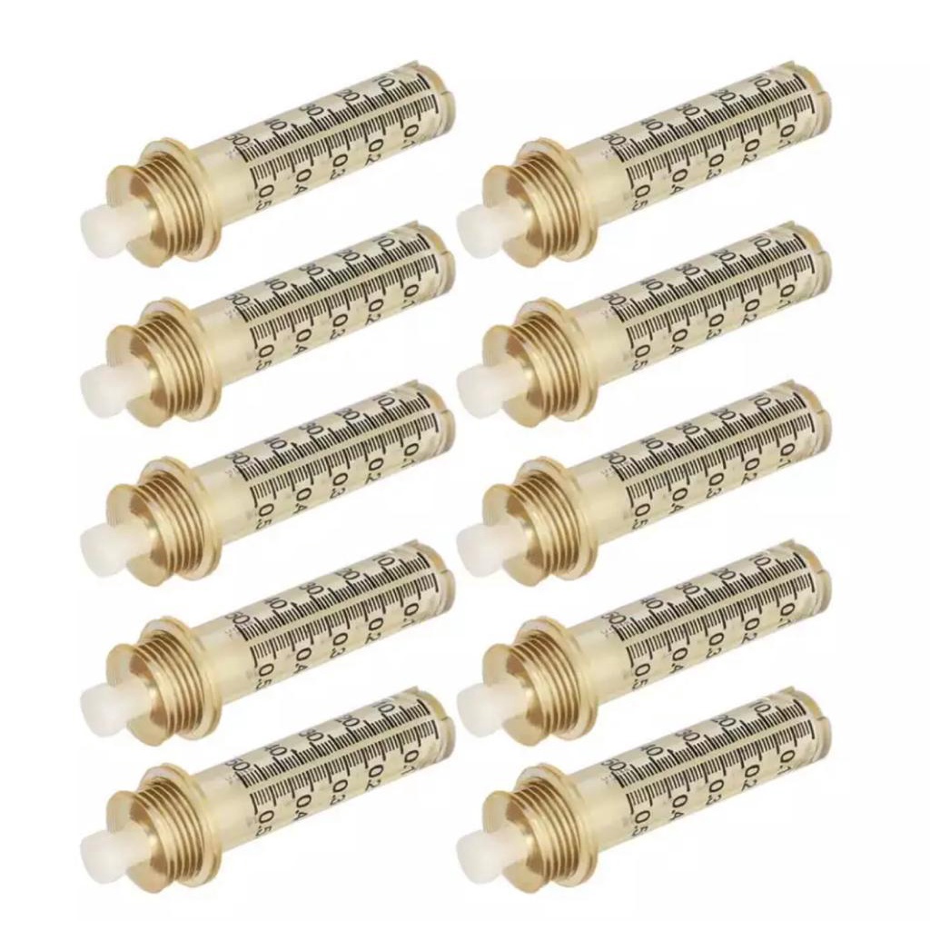 Seringa Ampola 0.3ml/0.5ml Para Caneta Pressurizada Hyaluron Pen - Kit com 10 Unidades